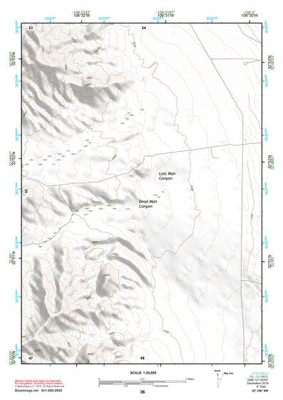 32106NW Page 36 White Sands Topo Preview 1