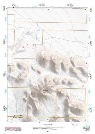 32106NW Page 37 White Sands Topo Preview 1