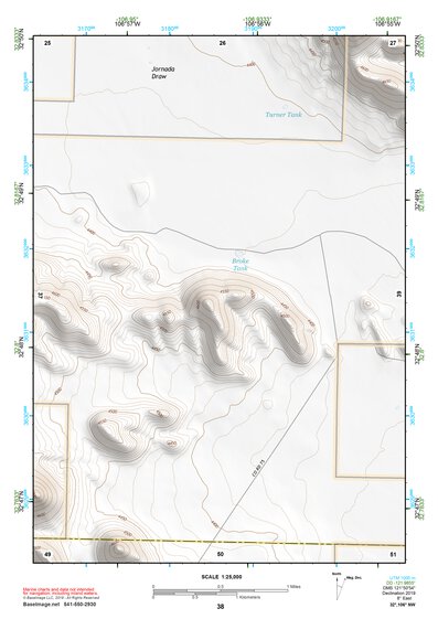 32106NW Page 38 White Sands Topo Preview 1