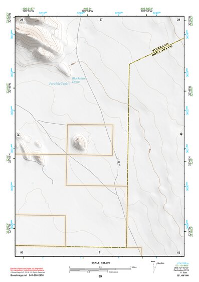 32106NW Page 39 White Sands Topo Preview 1