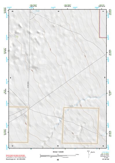 32106NW Page 42 White Sands Topo Preview 1