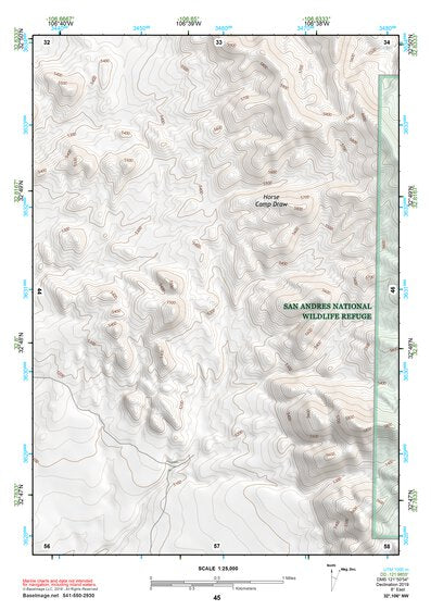 32106NW Page 45 White Sands Topo Preview 1