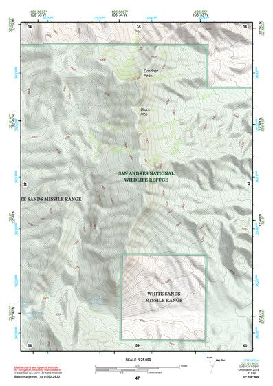 32106NW Page 47 White Sands Topo Preview 1