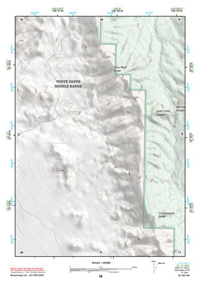 32106NW Page 58 White Sands Topo Preview 1