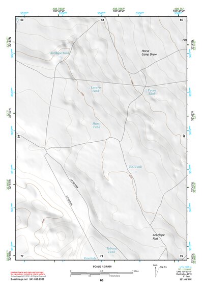 32106NW Page 66 White Sands Topo Preview 1