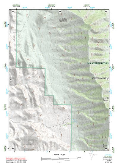 32106NW Page 71 White Sands Topo Preview 1