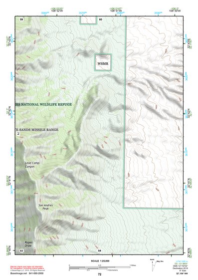 32106NW Page 72 White Sands Topo Preview 1