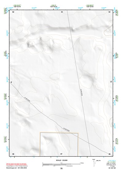 32106NW Page 75 White Sands Topo Preview 1