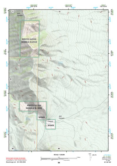 32106NW Page 84 White Sands Topo Preview 1