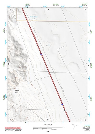 32106NW Page 86 White Sands Topo Preview 1