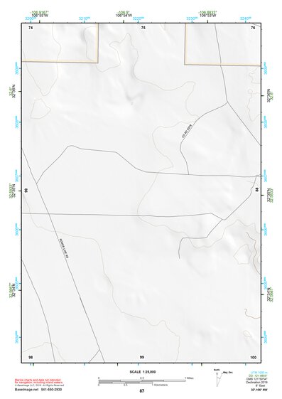 32106NW Page 87 White Sands Topo Preview 1