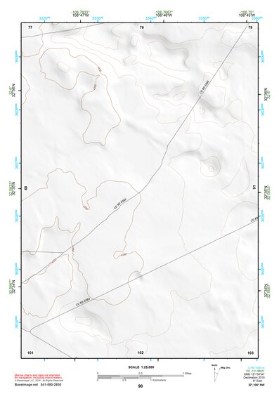 32106NW Page 90 White Sands Topo Preview 1