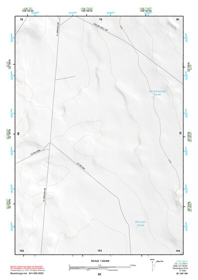 32106NW Page 91 White Sands Topo Preview 1