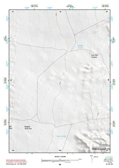 32106NW Page 94 White Sands Topo Preview 1
