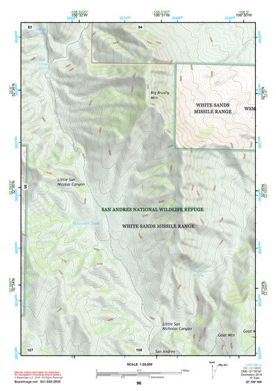 32106NW Page 96 White Sands Topo Preview 1