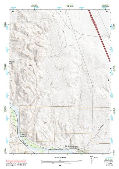 32106NW Page 98 White Sands Topo Preview 1