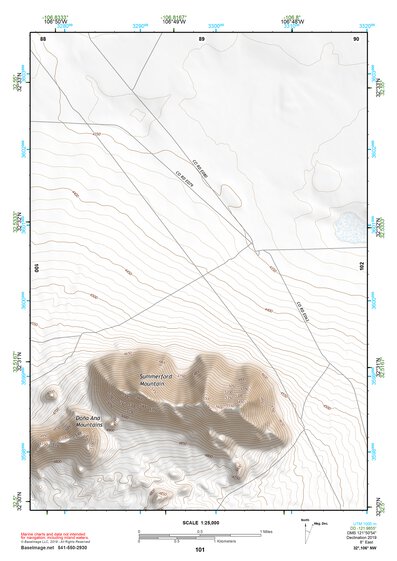 32106NW Page 101 White Sands Topo Preview 1