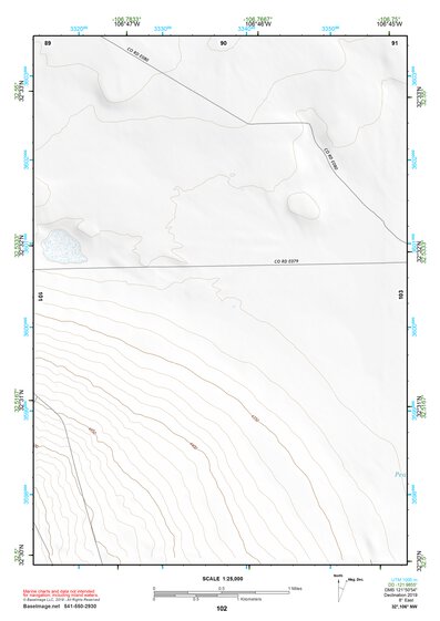 32106NW Page 102 White Sands Topo Preview 1