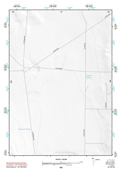 32106NW Page 103 White Sands Topo Preview 1