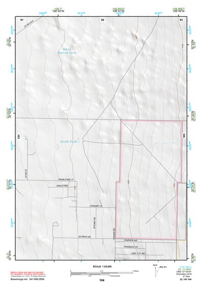 32106NW Page 104 White Sands Topo Preview 1