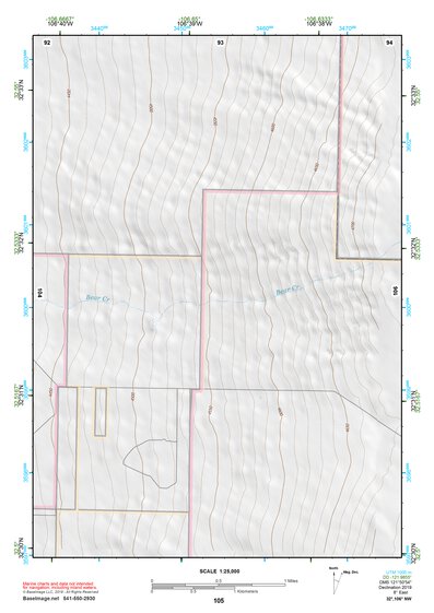 32106NW Page 105 White Sands Topo Preview 1