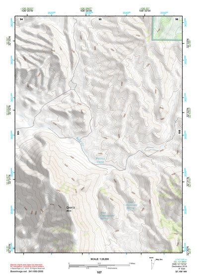 32106NW Page 107 White Sands Topo Preview 1