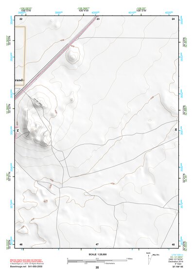 32106SE Page 35 Las Cruces Topo Preview 1