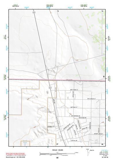 32106SE Page 85 Las Cruces Topo Preview 1