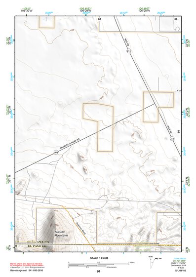 32106SE Page 97 Las Cruces Topo Preview 1