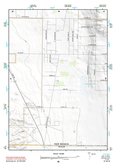 32106SE Page 98 Las Cruces Topo Preview 1