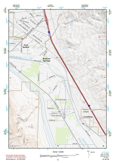 32106SW Page 3 Las Cruces Topo Preview 1