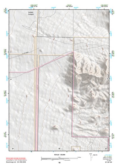 32106SW Page 10 Las Cruces Topo Preview 1