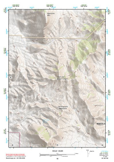 32106SW Page 11 Las Cruces Topo Preview 1