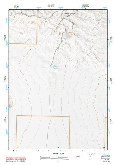 32106SW Page 13 Las Cruces Topo Preview 1