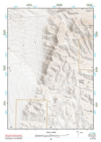 32106SW Page 14 Las Cruces Topo Preview 1