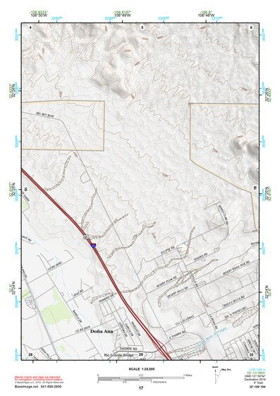 32106SW Page 17 Las Cruces Topo Preview 1