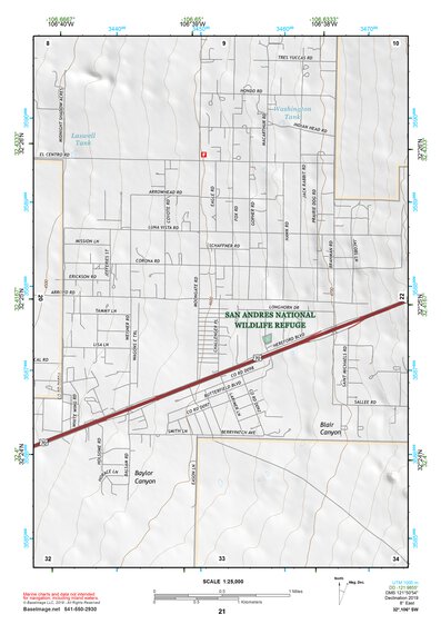 32106SW Page 21 Las Cruces Topo Preview 1