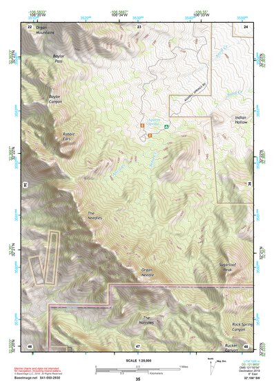 32106SW Page 35 Las Cruces Topo Preview 1