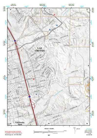 32106SW Page 43 Las Cruces Topo Preview 1
