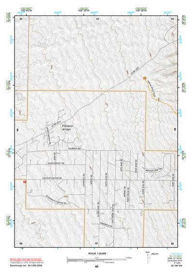 32106SW Page 45 Las Cruces Topo Preview 1