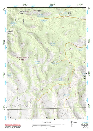 32108NW Page 2 Silver City Topo Preview 1