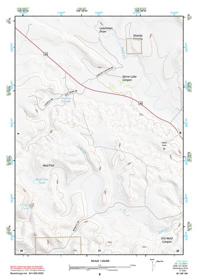 32108NW Page 9 Silver City Topo Preview 1