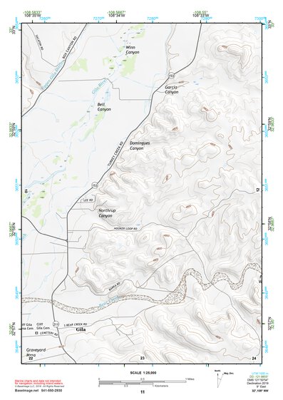 32108NW Page 11 Silver City Topo Preview 1