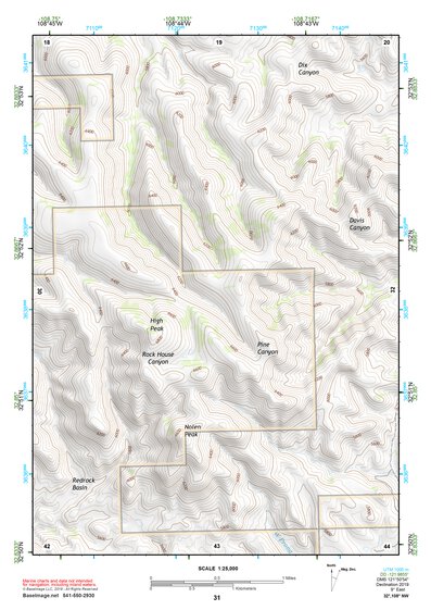 32108NW Page 31 Silver City Topo Preview 1