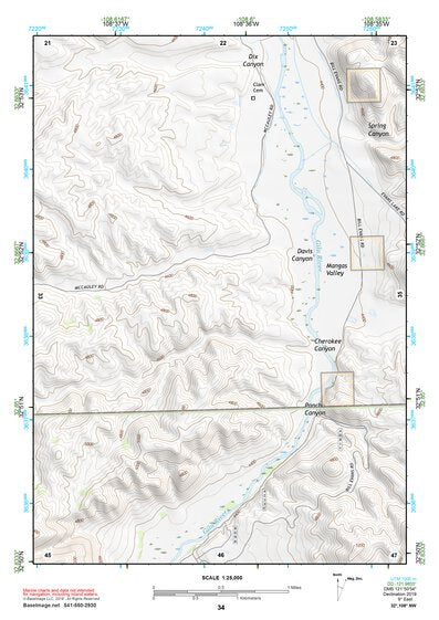 32108NW Page 34 Silver City Topo Preview 1