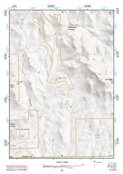 32108NW Page 37 Silver City Topo Preview 1