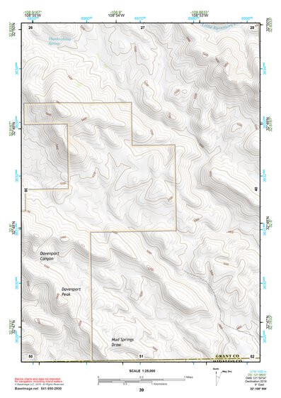 32108NW Page 39 Silver City Topo Preview 1