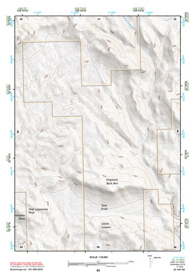 32108NW Page 43 Silver City Topo Preview 1
