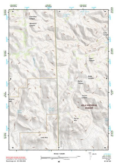 32108NW Page 45 Silver City Topo Preview 1