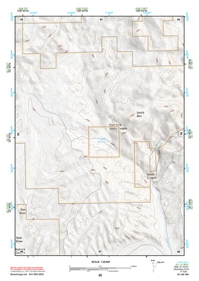 32108NW Page 55 Silver City Topo Preview 1